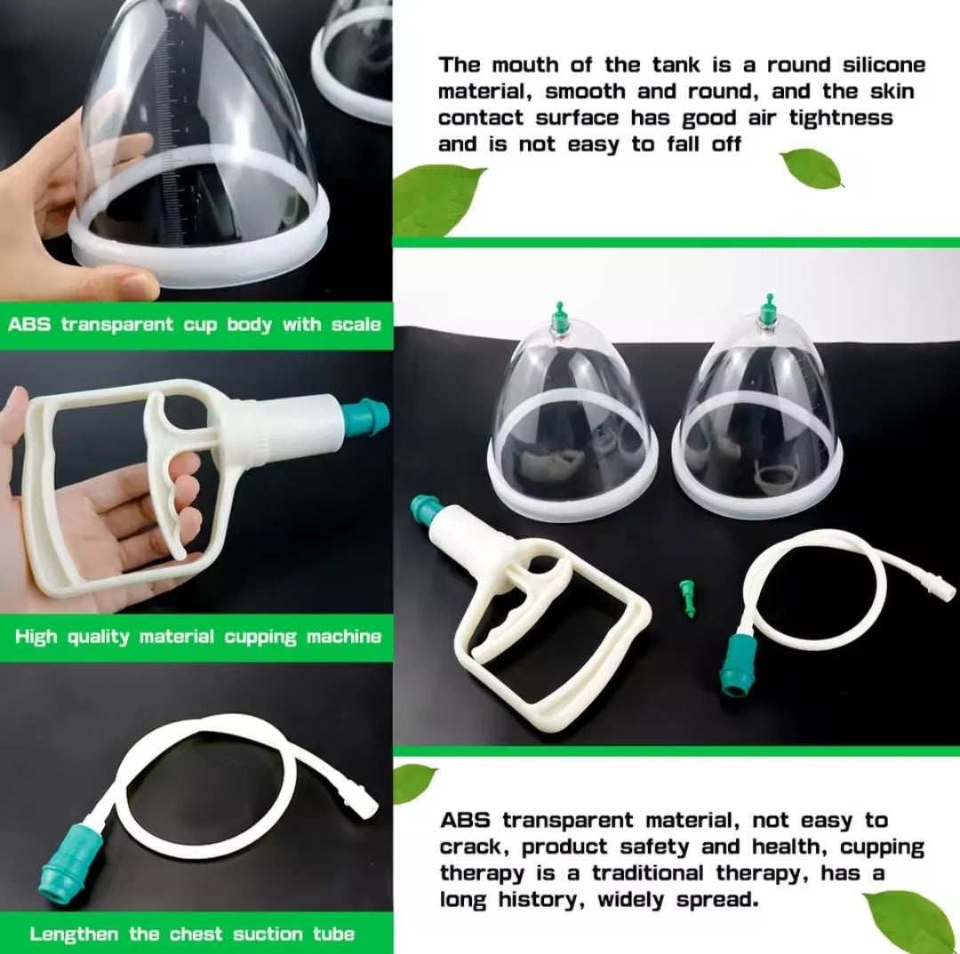 Vacuum Cupping لشدّ وتكبير الصدر