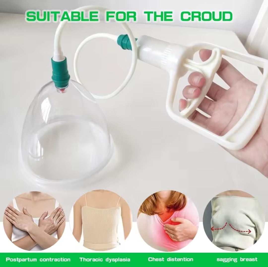 Vacuum Cupping لشدّ وتكبير الصدر