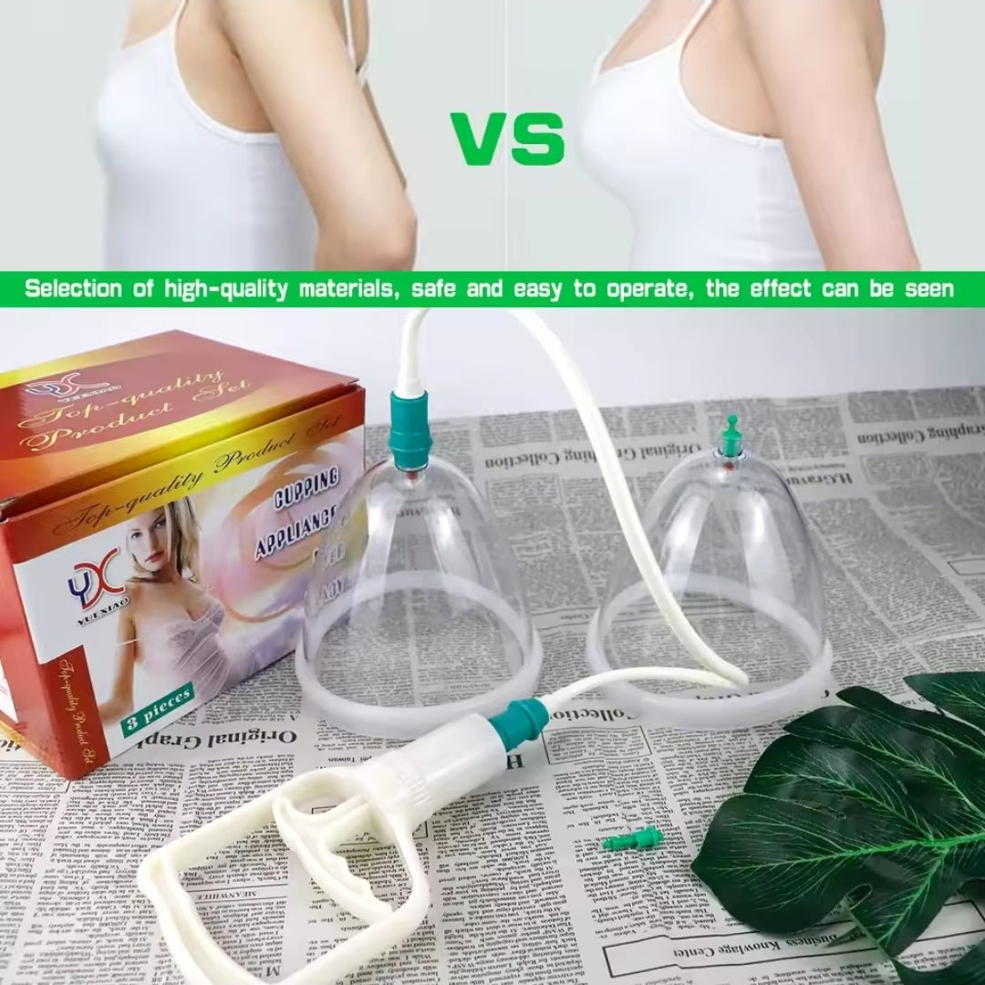 Vacuum Cupping لشدّ وتكبير الصدر